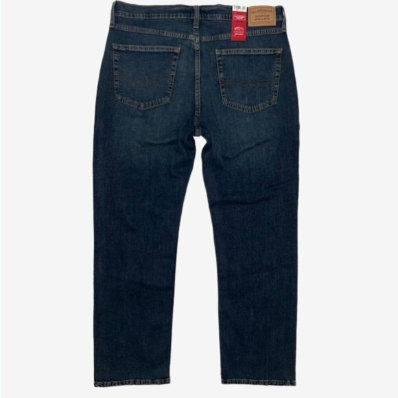 NWT Levi's Strauss Signature Straight leg Relaxed Blue Jeans Ultimate Flex 36x30 - Picture 7 of 14